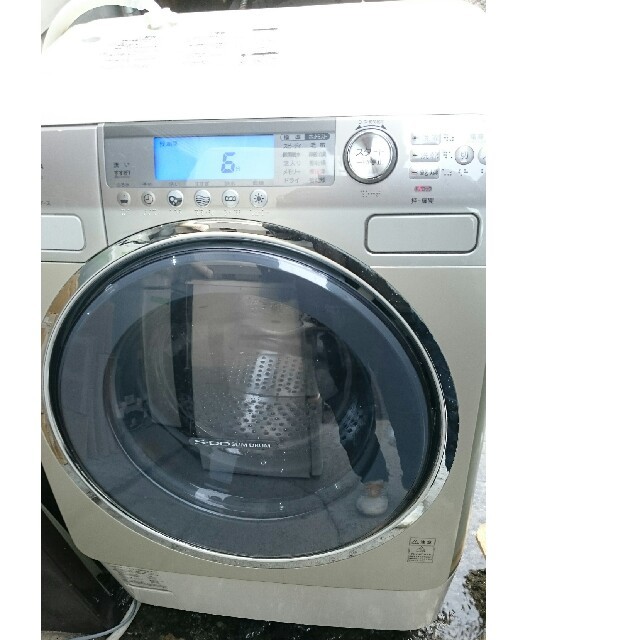 ドラム式洗濯機 TOSHIBA スリムドラム 洗6.5kg 乾4kg