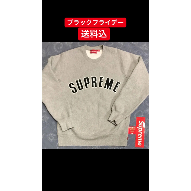 supreme arch logo crew neck  アーチロゴクルーネック