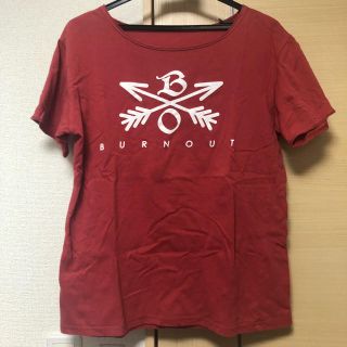 エム(M)のBURNOUT クロスドアローTシャツ(Tシャツ/カットソー(半袖/袖なし))