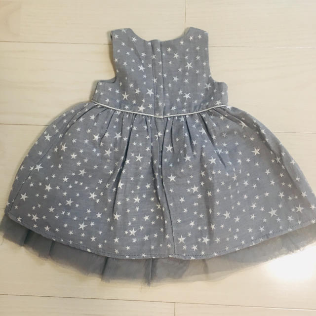 H&M(エイチアンドエム)のワンピース 6-9M 女の子 キッズ/ベビー/マタニティのベビー服(~85cm)(ワンピース)の商品写真