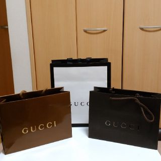 グッチ(Gucci)のGUCCI　ショップバッグ　3枚セット(ショップ袋)