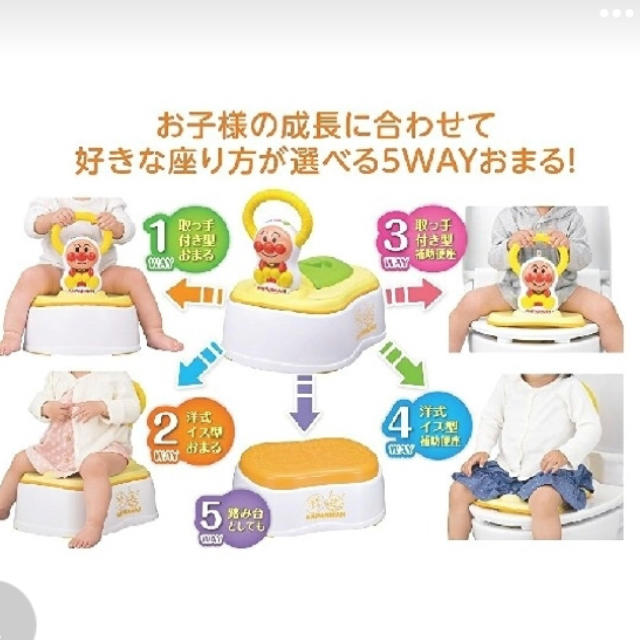 アンパンマン(アンパンマン)のAZS様 キッズ/ベビー/マタニティのおむつ/トイレ用品(ベビーおまる)の商品写真