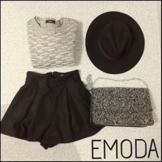 エモダ(EMODA)のEMODA MIXラインニット(ニット/セーター)