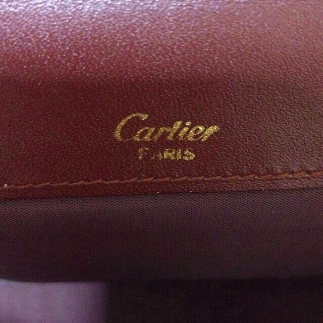 Cartier(カルティエ)の美品⭐️カルティエ⭐️マストラインポーチ レディースのファッション小物(ポーチ)の商品写真