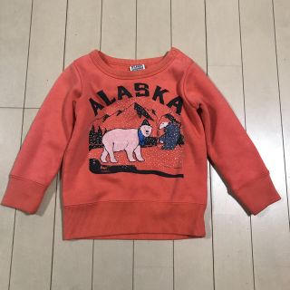 エフオーキッズ(F.O.KIDS)のエフオーキッズ  F.O.KIDS シャギーアラスカトレーナー 95 裏起毛(Tシャツ/カットソー)