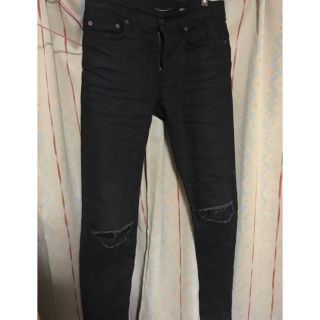 サンローラン(Saint Laurent)のSAINT LAURENT PARIS クラッシュスキニーデニム(デニム/ジーンズ)