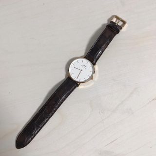 ダニエルウェリントン(Daniel Wellington)のダニエルウェリントン ピンクゴールド 36mm 稼働品(腕時計)