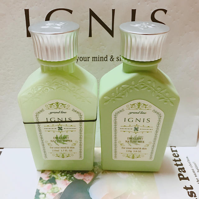 IGNIS(イグニス)のイグニス ネイチャーウォーター・ミルク 110 コスメ/美容のスキンケア/基礎化粧品(化粧水/ローション)の商品写真