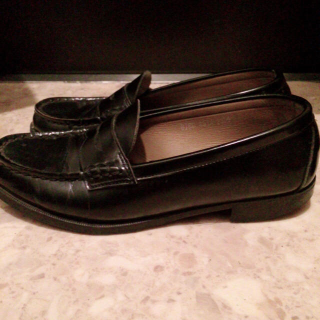 HARUTA(ハルタ)のHARUTA ローファー ブラック レディースの靴/シューズ(ローファー/革靴)の商品写真
