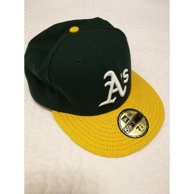 NEW ERA(ニューエラー)のニューエラ　NEWERA  キャップ　オークランドアスレチックス　メジャーリーグ メンズの帽子(キャップ)の商品写真