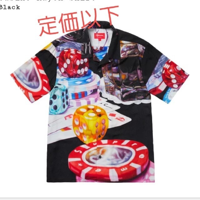 Supreme　casino rayon shirt　シャツTシャツ/カットソー(半袖/袖なし)