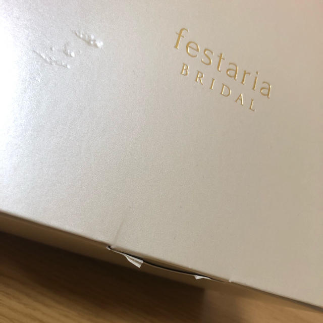 festaria BRIDAL リングピロー ブリザードフラワー ジュエリー ハンドメイドのウェディング(リングピロー)の商品写真