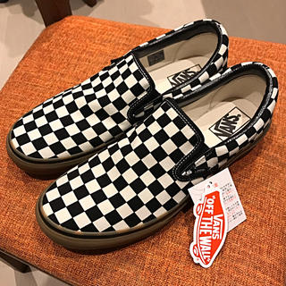 バンズボルト(VANS VAULT)のVANS スリッポン チェッカー ガム(スニーカー)