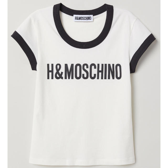 H&M(エイチアンドエム)のH&MOSCHINOレアＴシャツ レディースのトップス(Tシャツ(半袖/袖なし))の商品写真