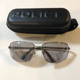 ポリス(POLICE)のPOLICE  ミラーサングラス  美品(サングラス/メガネ)