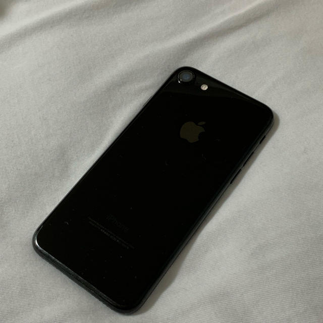 SIMフリー iPhone7 128GB jetblackスマートフォン本体