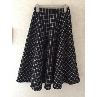 ダブルクローゼット(w closet)のダブクロ  フレアスカート (ひざ丈スカート)