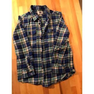 オールドネイビー(Old Navy)の『old navy』チェック柄シャツ 男児用 120cm☆USED(Tシャツ/カットソー)