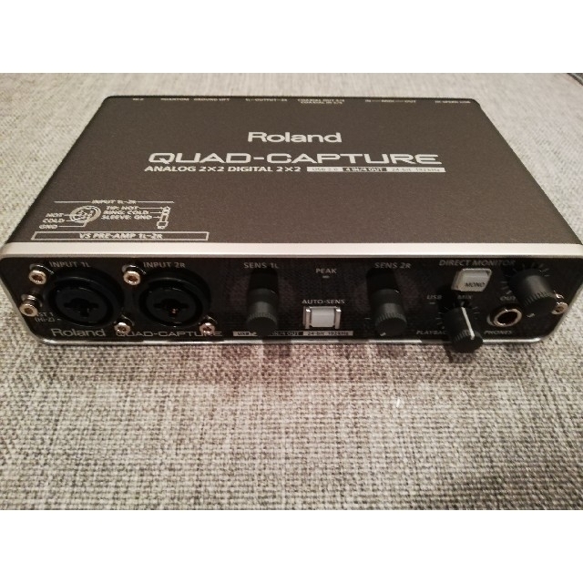 【pecclo様専用】Roland Quad Capture 楽器のDTM/DAW(オーディオインターフェイス)の商品写真