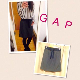 ギャップ(GAP)の★今期 新品★GAP グレースカート(ひざ丈スカート)