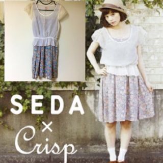 クリスプ(Crisp)のSEDA×crisp コラボワンピ(ひざ丈ワンピース)