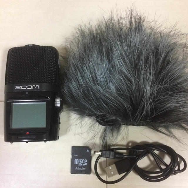 ZOOM h2n PCMレコーダー ウィングジャマー 高音質 録音 特典あり