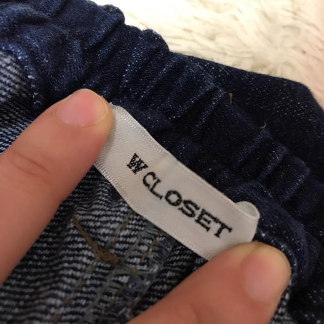 w closet(ダブルクローゼット)のw closet：ボーイフレンドデニム レディースのパンツ(デニム/ジーンズ)の商品写真