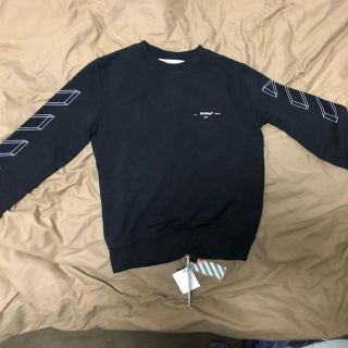 オフホワイト(OFF-WHITE)のoff white diag 3d line crewneck(スウェット)