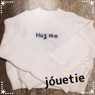 ジュエティ(jouetie)のアンゴラHugMeショートニット(ニット/セーター)