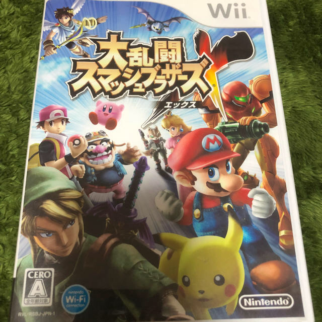 Wii(ウィー)のスマブラX 大乱闘スマッシュブラザーズX エンタメ/ホビーのゲームソフト/ゲーム機本体(家庭用ゲームソフト)の商品写真