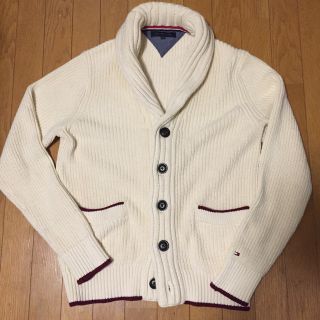 トミーヒルフィガー(TOMMY HILFIGER)のトミーヒルフィガー ショールニットカーディガン(カーディガン)