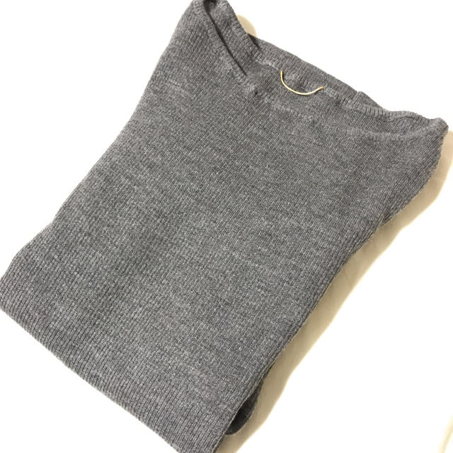 L'Appartement ボートネックリブニット RIB knit