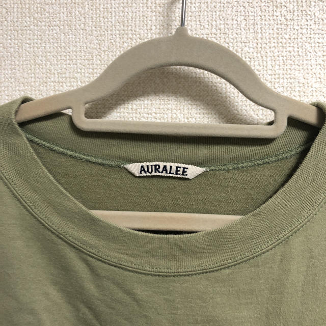 EDIFICE(エディフィス)の【古着】AURALEE×EDIFICE スーパーハイゲージスウェットビッグTee メンズのトップス(Tシャツ/カットソー(半袖/袖なし))の商品写真