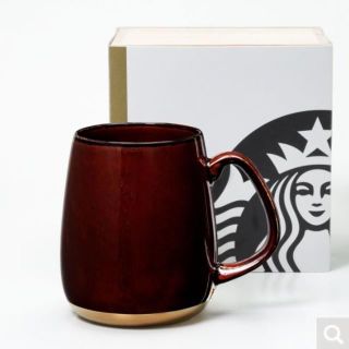 スターバックスコーヒー(Starbucks Coffee)の★スターバックス マグカップ飴釉 スタバJRゲートタワー店限定品 箱＆紙袋付(グラス/カップ)