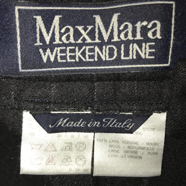 Max Mara(マックスマーラ)のマックスマーラ ウールパンツ レディースのパンツ(クロップドパンツ)の商品写真