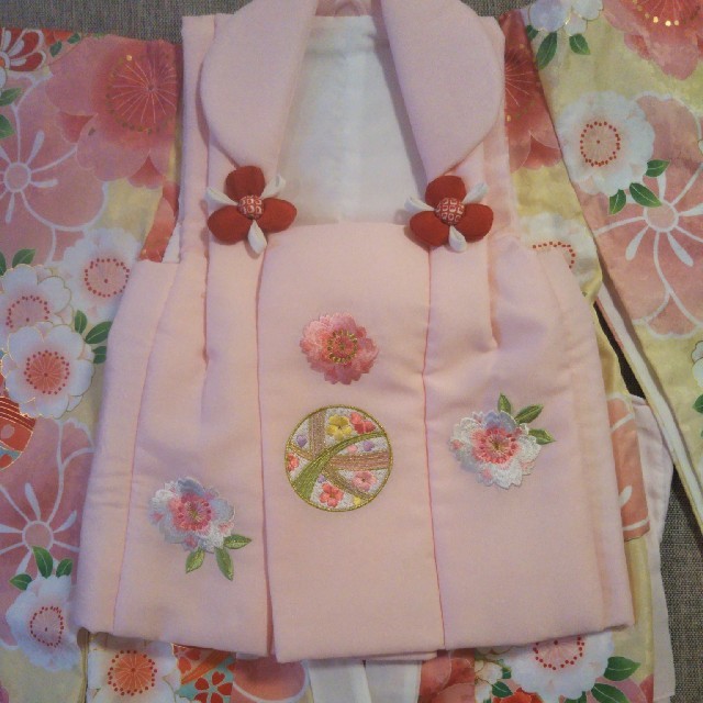 七五三の着物☆　3歳　花ひめ☆　京都 キッズ/ベビー/マタニティのキッズ服女の子用(90cm~)(和服/着物)の商品写真