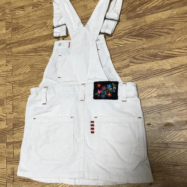 JUNK STORE(ジャンクストアー)のjunk store ジャンパースカート キッズ/ベビー/マタニティのキッズ服女の子用(90cm~)(ワンピース)の商品写真