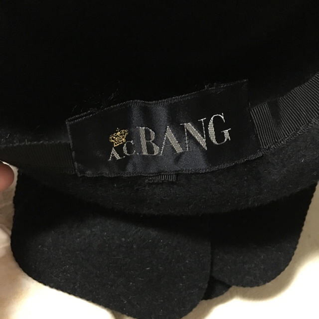 A.C. BANG フエルト トーク帽 レディースの帽子(その他)の商品写真
