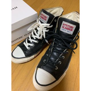 ヒステリックグラマー(HYSTERIC GLAMOUR)のHYSTERIC GRAMOUR レザースニーカー(スニーカー)