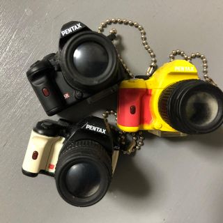 ペンタックス(PENTAX)のペンタックス PENTAX キーホルダー 3色セット カメラ(デジタル一眼)