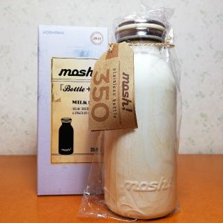 ドウシシャ(ドウシシャ)のmosh! ボトル 350ml／木目調 ホワイト(タンブラー)