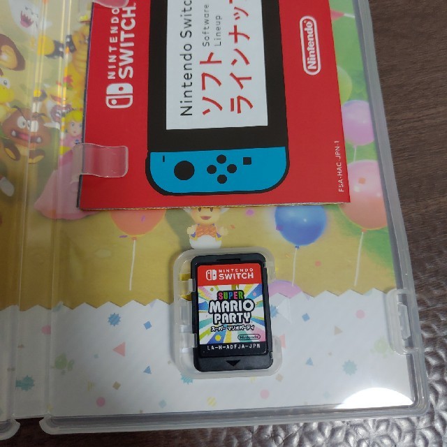 Nintendo Switch(ニンテンドースイッチ)のマリオパーティ　Switch　スイッチ エンタメ/ホビーのゲームソフト/ゲーム機本体(家庭用ゲームソフト)の商品写真