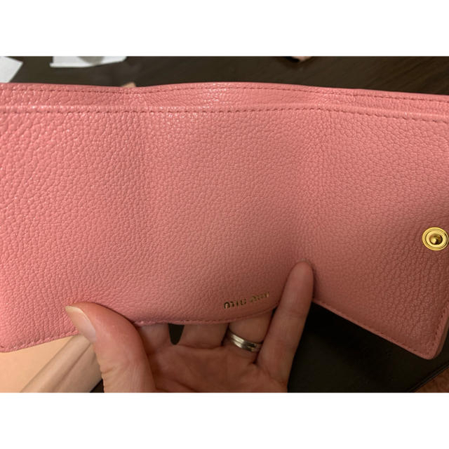 めるちゃん様専用 ミュウミュウ ミニ財布 ミニウォレット バイカラー