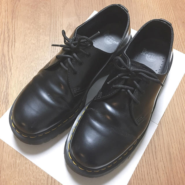 Dr.Martens ドクターマーチン 3ホール 厚底 お手入れセット付き✨