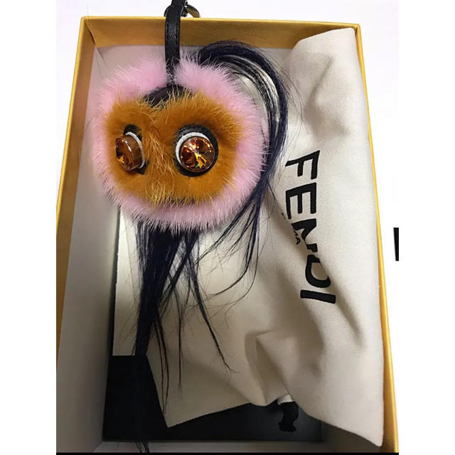 FENDI  フェンディ  モンスター ファー キーホルダーレディース