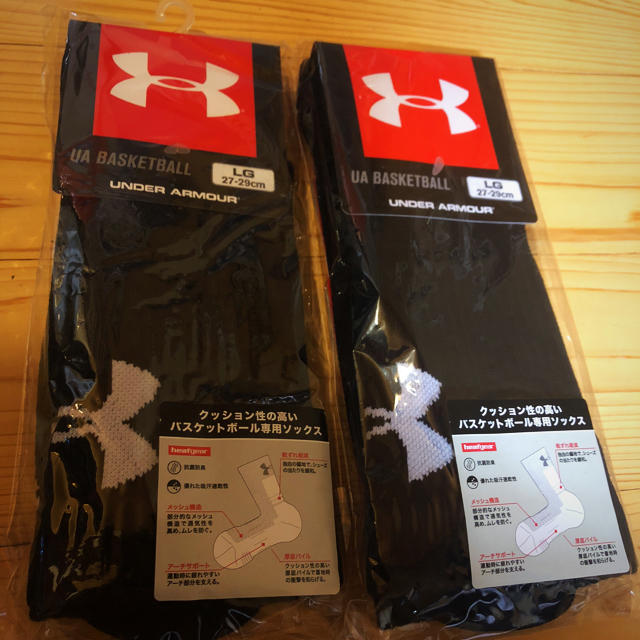 UNDER ARMOUR(アンダーアーマー)の【新品】アンダーアーマー ソックス セット Lサイズ スポーツ/アウトドアのトレーニング/エクササイズ(トレーニング用品)の商品写真