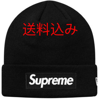 シュプリーム(Supreme)の送込! Supreme New Era Box Logo ビーニー ニット帽(ニット帽/ビーニー)