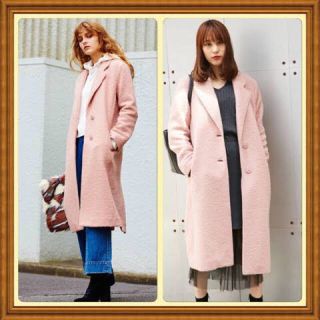 マウジー(moussy)の(^ - ももちゃん様専用🌹ウールブレンドコート(ロングコート)