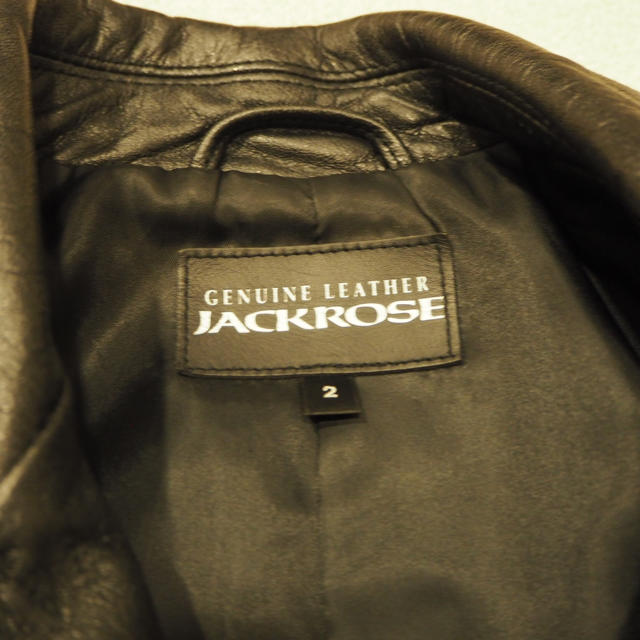 JACKROSE(ジャックローズ)のJACKROSE ダブルライダースジャケット サイズ2 メンズのジャケット/アウター(ライダースジャケット)の商品写真