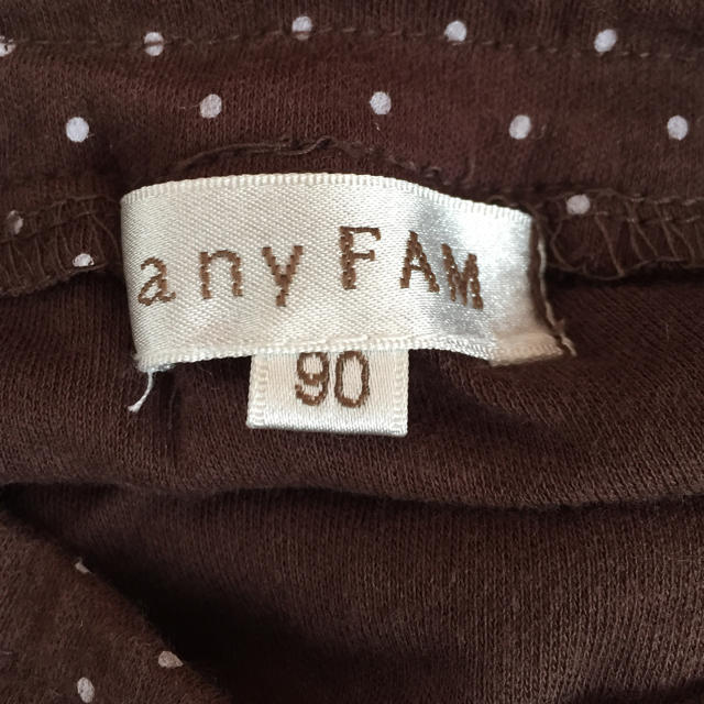 anyFAM(エニィファム)のanyFAM スカート 90 キッズ/ベビー/マタニティのキッズ服女の子用(90cm~)(スカート)の商品写真